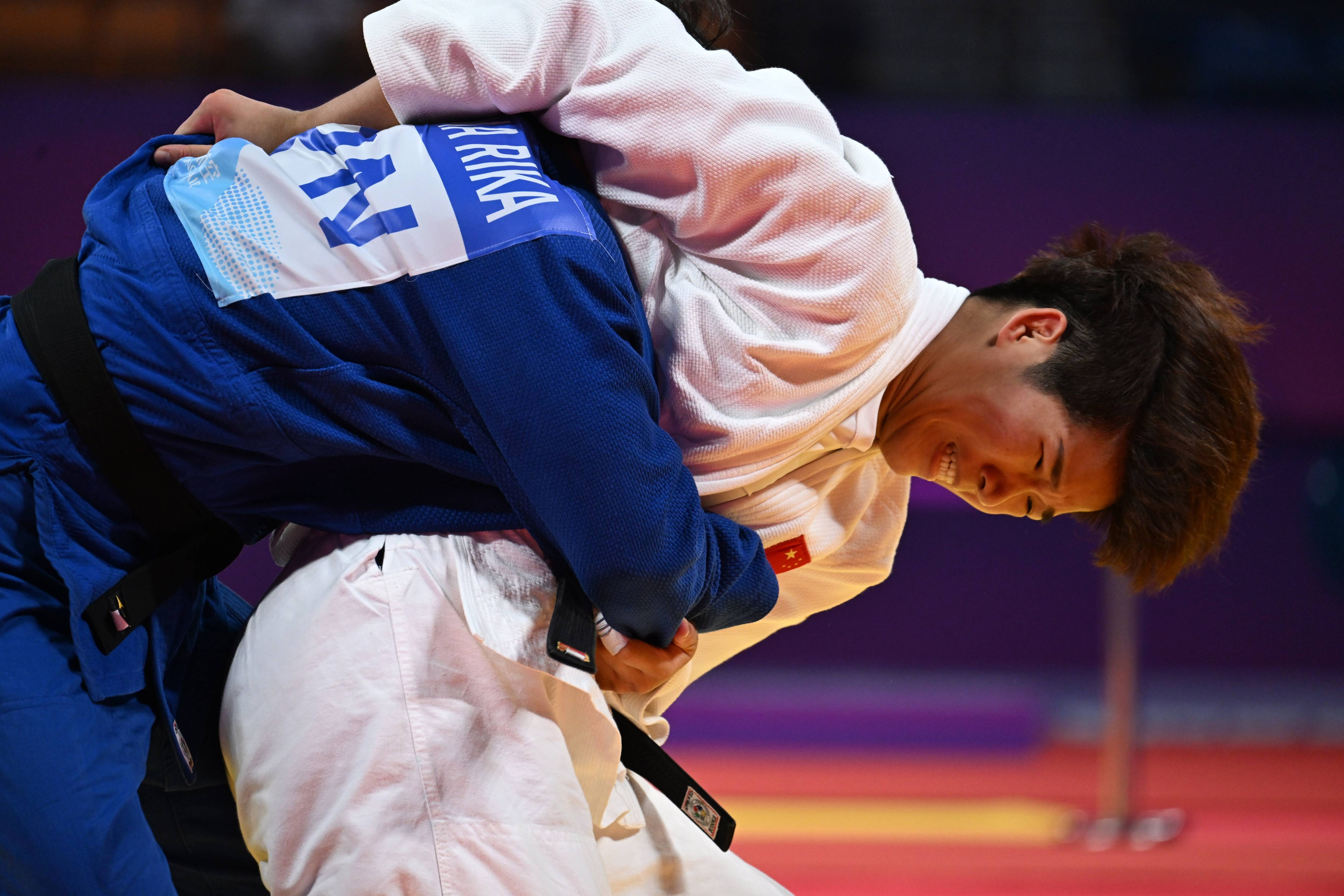 希腊选手在柔道比赛中夺得铜牌 希腊选手在柔道比赛中夺得铜牌