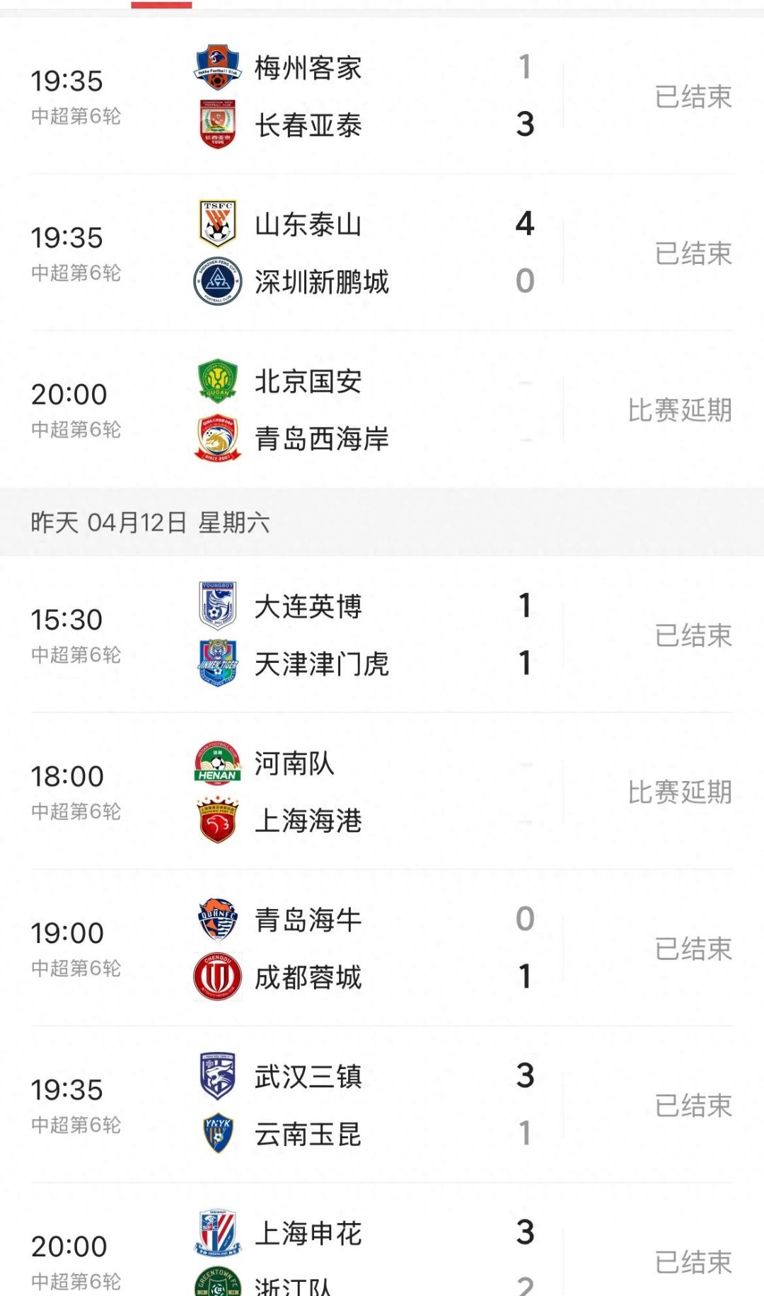 包含北京国安战平对手，积分榜排名稳定的词条